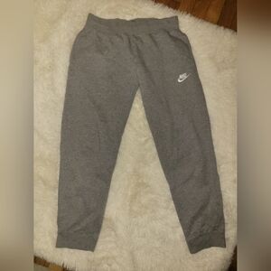 Nike Kids XL/Women's S Gray Pull-on Joggers